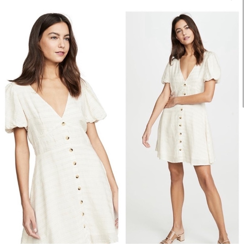 LSpace Sabrina Elegant Cream Dress